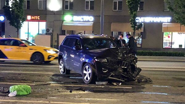 Появилось новое видео смертельного ДТП с Ефремовым в центре Москвы