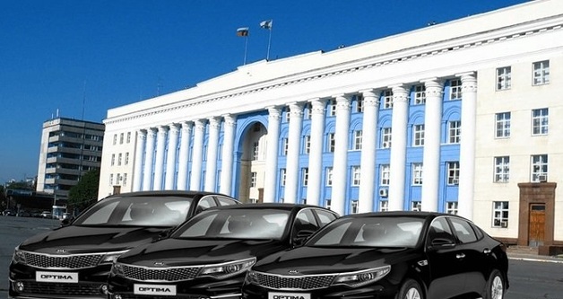 Несмотря на пандемию. В 2020-ом году автопарк Правительства Ульяновской области пополнился 10-ю новыми KIA Optima