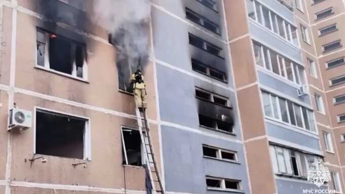 В Ульяновской многоэтажке взрыв