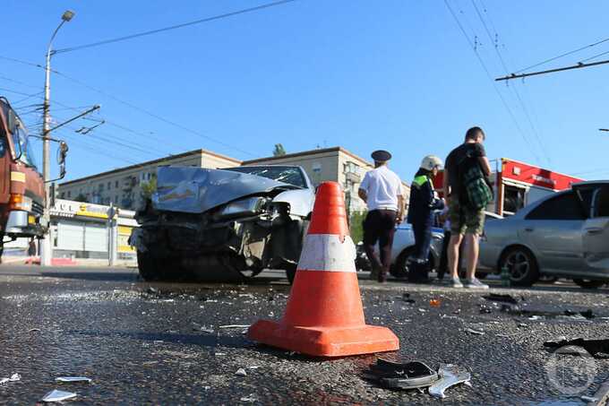 В Москве произошло крупное дорожно-транспортное происшествие