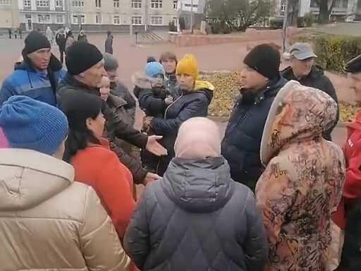 Беженцы из Курской области организовали митинг из-за отсутствия поддержки