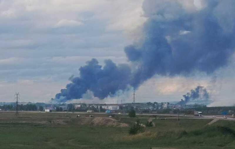 Жители Усолья-Сибирского сообщили о взрывах около гарнизона Белая