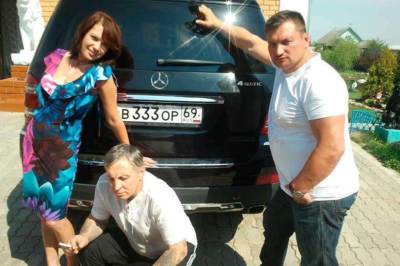 Саша Север и его машина Саша Север и его машина
