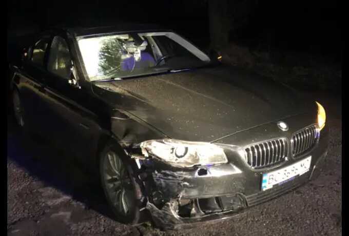 Во Львовской области пьяный помощник судьи на BMW сбил велосипедиста