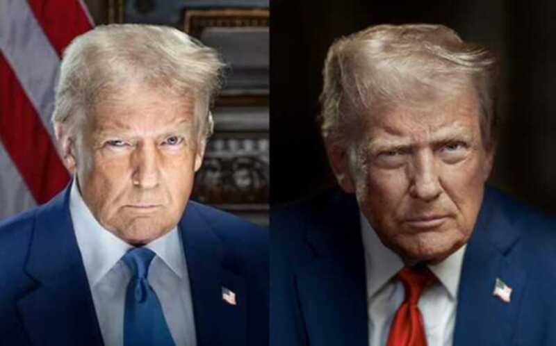 В Белом доме обновили портрет Трампа